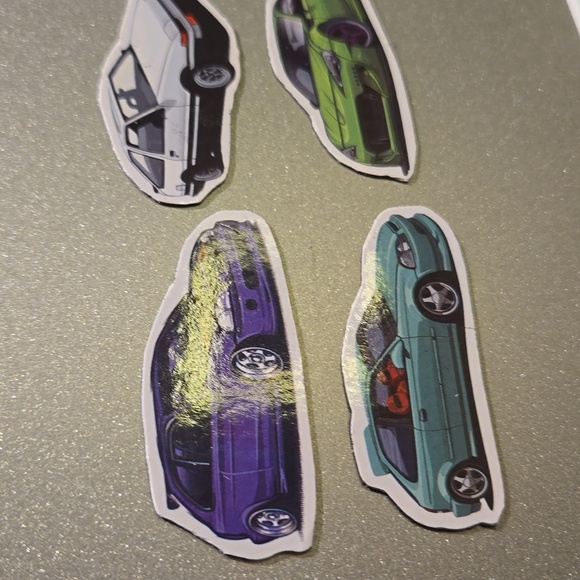 Mini Car Magnets Custom Handmade AE86 Honda BRZ Set of 4 - Picture 4 of 6